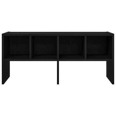 Musta kenkäteline pinottava Maverick 89,5x30x40cm (tammi)