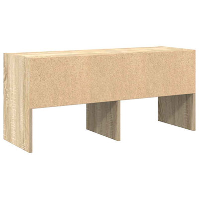 Kenkäteline Pinottava Sonoma Oak 89,5x30x40 cm