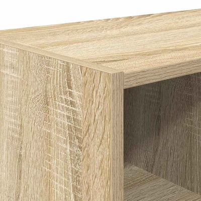 Kenkäteline Pinottava Sonoma Oak 89,5x30x40 cm