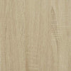 Kenkäteline Pinottava Sonoma Oak 89,5x30x40 cm