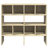 kenkätelineet 2 kpl Pinottava Sonoma Oak 89,5x30x40 cm
