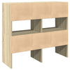 kenkätelineet 2 kpl Pinottava Sonoma Oak 89,5x30x40 cm