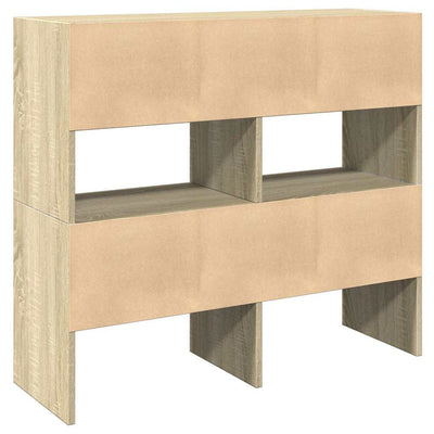 kenkätelineet 2 kpl Pinottava Sonoma Oak 89,5x30x40 cm