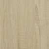 kenkätelineet 2 kpl Pinottava Sonoma Oak 89,5x30x40 cm