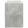 kenkäteline Pinottava betoni harmaa 89,5x30x40 cm