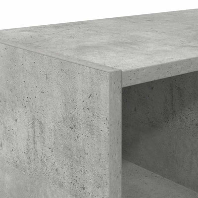 kenkäteline Pinottava betoni harmaa 89,5x30x40 cm