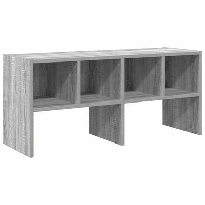 Kenkäteline Pinottava Harmaa Sonoma 89,5x30x40 cm