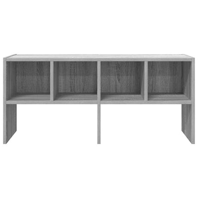 Kenkäteline Pinottava Harmaa Sonoma 89,5x30x40 cm