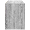 Kenkäteline Pinottava Harmaa Sonoma 89,5x30x40 cm