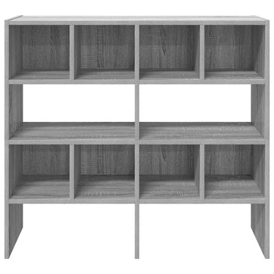 kenkätelineet 2 kpl Pinottava Harmaa Sonoma 89,5x30x40 cm