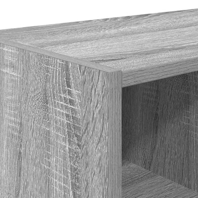 kenkätelineet 2 kpl Pinottava Harmaa Sonoma 89,5x30x40 cm