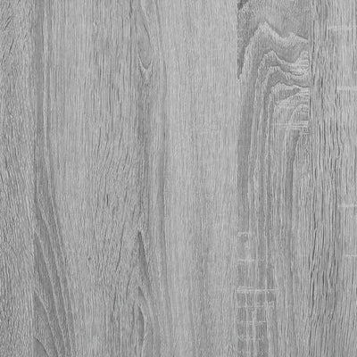 kenkätelineet 2 kpl Pinottava Harmaa Sonoma 89,5x30x40 cm