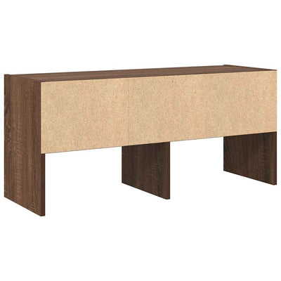 Kenkäteline Pinottava ruskea tammi 89,5x30x40 cm