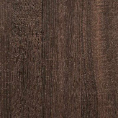 Kenkäteline Pinottava ruskea tammi 89,5x30x40 cm