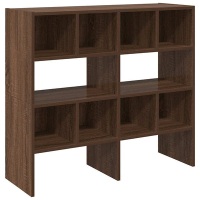 kenkätelineet 2 kpl Pinottava ruskea tammi 89,5x30x40 cm
