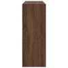 kenkätelineet 2 kpl Pinottava ruskea tammi 89,5x30x40 cm