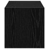 Kenkäteline Pinottava musta tammi 60x30x30,5 cm
