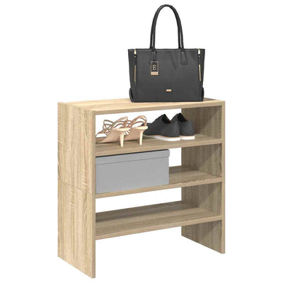kenkätelineet 2 kpl Pinottava Sonoma Oak 60x30x30,5 cm
