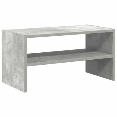 Kenkäteline Pinottava Betoni Harmaa 60x30x30,5 cm