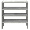 kenkätelineet 2 kpl Pinottava Betoni Harmaa 60x30x30,5 cm