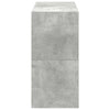 kenkätelineet 2 kpl Pinottava Betoni Harmaa 60x30x30,5 cm