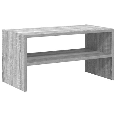Kenkäteline Pinottava Harmaa Sonoma 60x30x30,5 cm