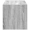 Kenkäteline Pinottava Harmaa Sonoma 60x30x30,5 cm