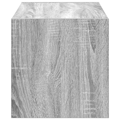 Kenkäteline Pinottava Harmaa Sonoma 60x30x30,5 cm