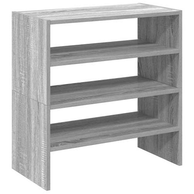 kenkätelineet 2 kpl Pinottava Harmaa Sonoma 60x30x30,5 cm