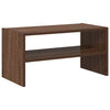 Kenkäteline Pinottava ruskea tammi 60x30x30,5 cm