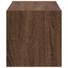 Kenkäteline Pinottava ruskea tammi 60x30x30,5 cm