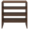 kenkätelineet 2 kpl Pinottava ruskea tammi 60x30x30,5 cm