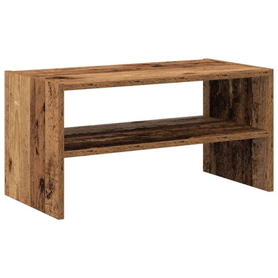Kenkäteline Pinottava Vanha Puu 60x30x30,5 cm