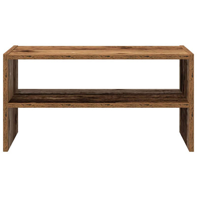 Kenkäteline Pinottava Vanha Puu 60x30x30,5 cm