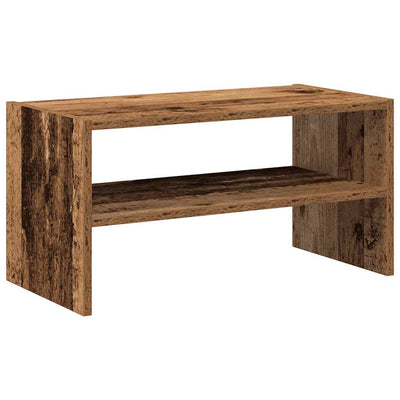Kenkäteline Pinottava Vanha Puu 60x30x30,5 cm