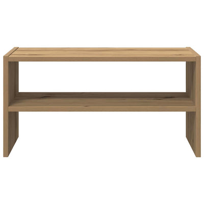 Kenkäteline Pinottava Artisan Oak 60x30x30,5 cm