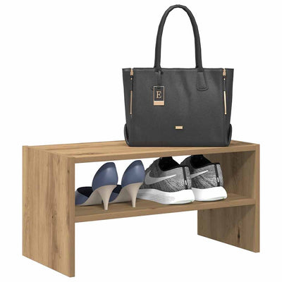 Kenkäteline Pinottava Artisan Oak 60x30x30,5 cm