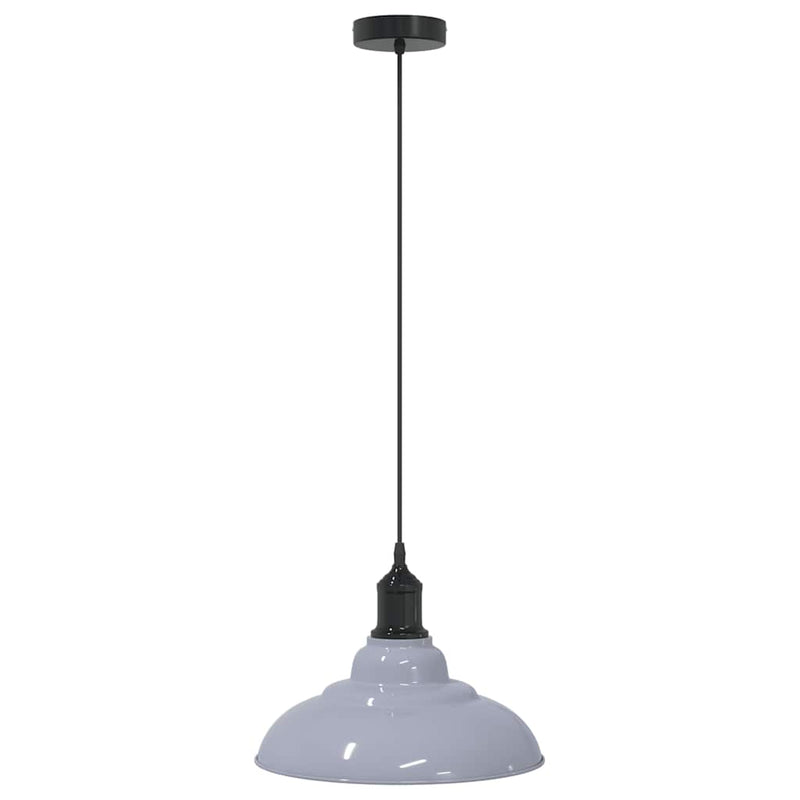 Harmaa riippuvalaisin Iumeghiul Ø 31cm (korkeussäädettävä e27 kiiltävä)