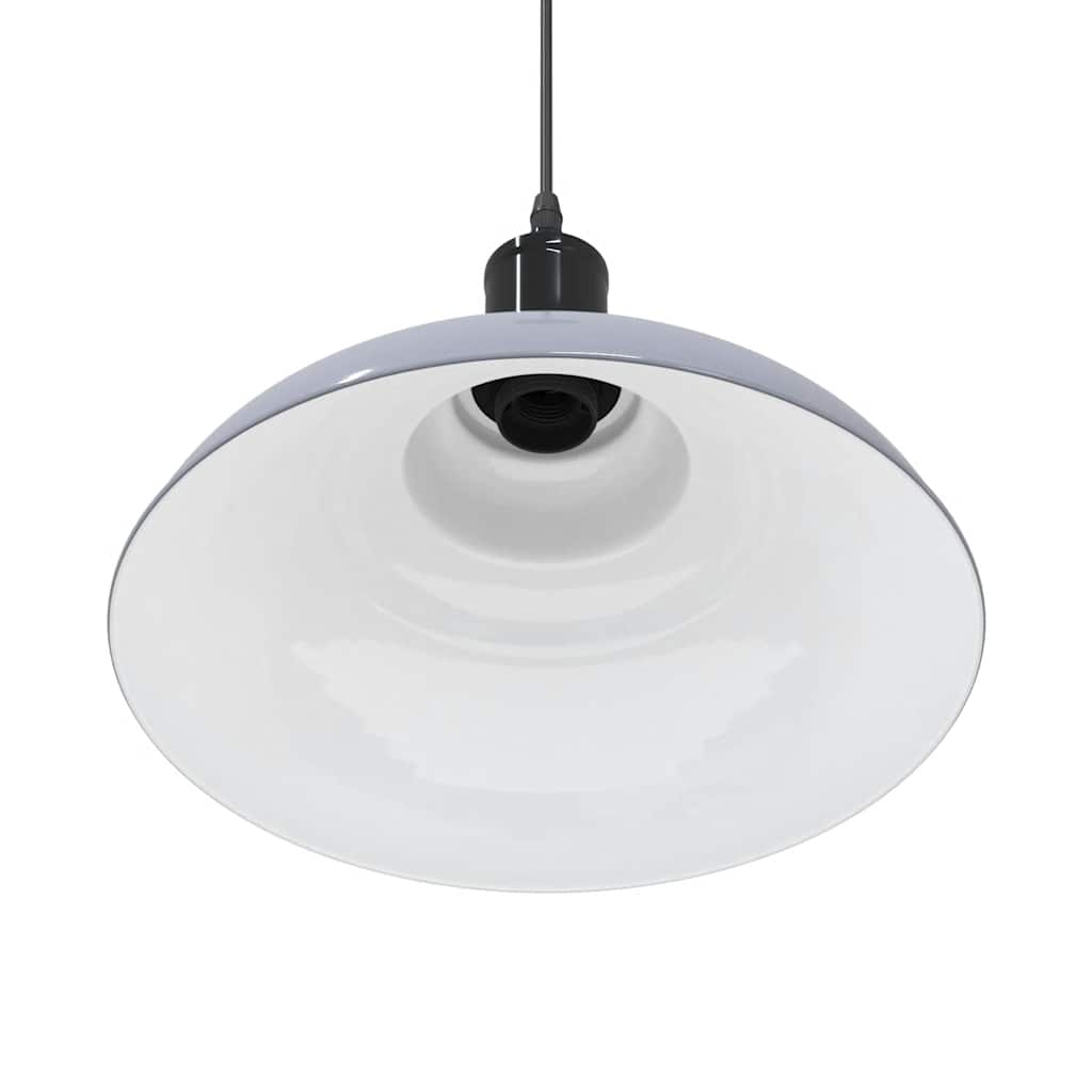 Harmaa riippuvalaisin Iumeghiul Ø 31cm (korkeussäädettävä e27 kiiltävä)