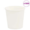 Paperiset kahvikupit 1000 kpl 4oz 100ml valkoinen