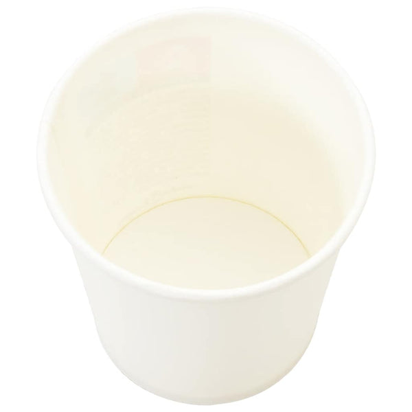 Paperiset kahvikupit 1000 kpl 4oz 100ml valkoinen