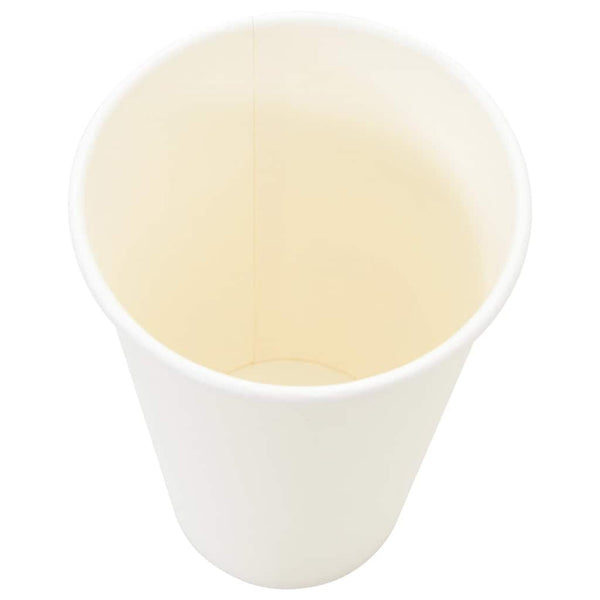 Paperiset kahvikupit 1000 kpl 16 unssia 400 ml Valkoinen