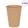 Paperiset kahvikupit 1000 kpl 12 unssia 300 ml Ruskea
