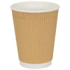 Paperiset kahvikupit 500 kpl 12 unssia 300 ml Ruskea