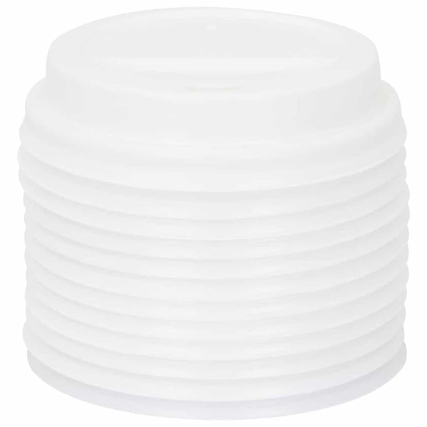 Paperiset kahvikuppikannet Ø80 mm 8oz 1000 kpl Valkoinen muovi