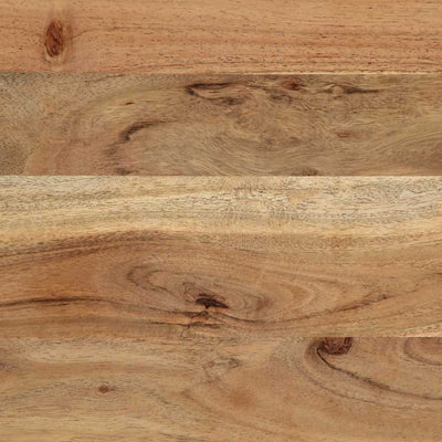 Ruskea konsolipöytä hyllyllä Trevion 90x33x75cm (akaasiapuu)