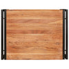 Kylpyhuoneshelf varten Ruskea 65 x 50 x 23 cm Tiheä akasiapuu