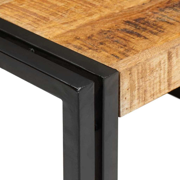 Kylpyhuoneshelf Ruskea 120 x 50 x 23 cm Kovan karkean mangopuun