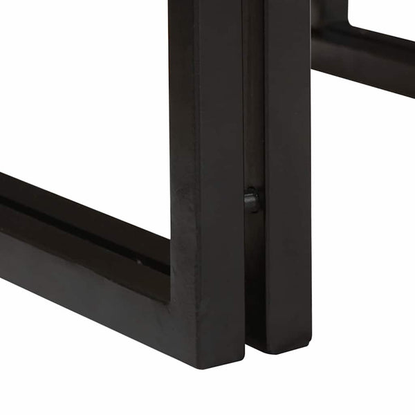 Kylpyhuoneshelf Ruskea 120 x 50 x 23 cm Kovan karkean mangopuun