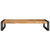 Kylpyhuoneshelf Ruskea 120 x 50 x 23 cm Kovan karkean mangopuun